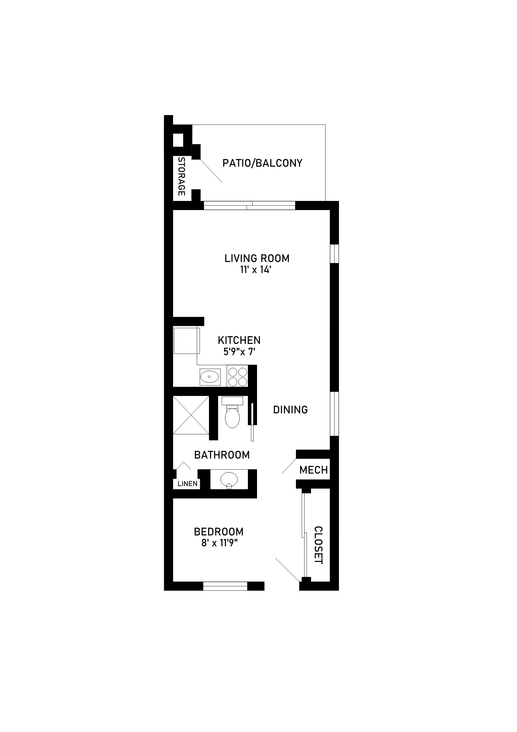 alcove floor plan